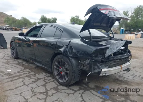 2021 Dodge Charger Scat Pack Rwd из США, поврежденный, VIN 2C3CDXGJ9MH578127